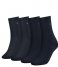 Tommy HilfigerWomen 4-Pack Sock Blue Jeans (002)