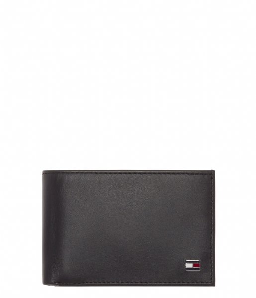 Tommy Hilfiger Mønt punge Eton Mini CC Flap Pocket Black (2) | The Green Bag