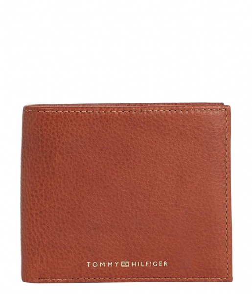 Tommy Hilfiger  Premium Leather Cc And Coin Tan (0HD)