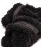 Tommy Hilfiger  Sherpa Fur Home Slippers Straps Black (BDS)