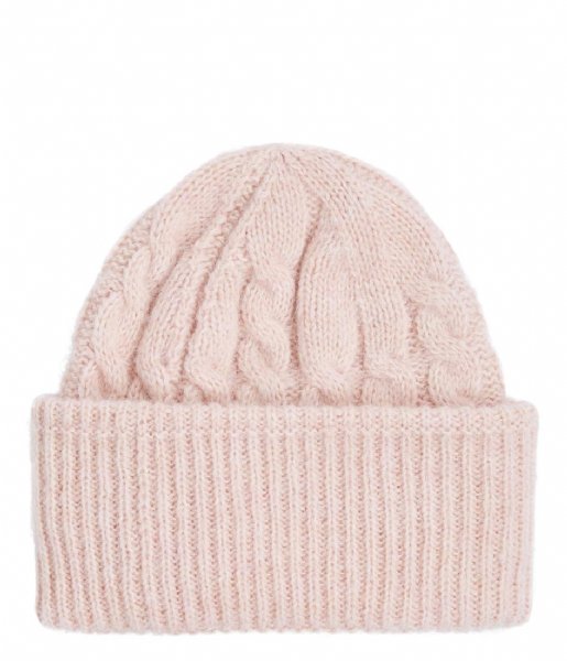 Tommy Hilfiger  Timeless Cable Beanie Sepia Pink (TMF)