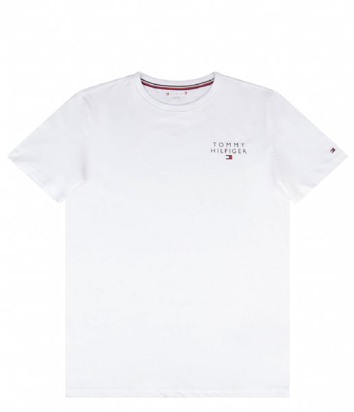 Tommy Hilfiger  Boys Cn Short Sleeve Short Pyjama Set Basics White desert sky (0VZ)