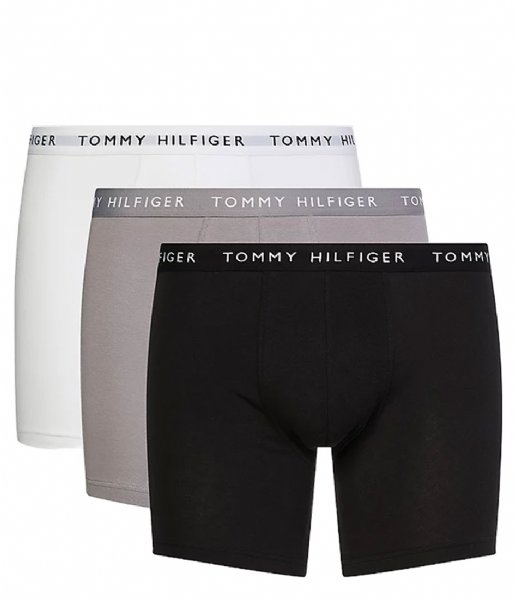 Tommy Hilfiger  3-Pack Boxer Brief Black Sublunar White (0TG)