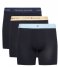 Tommy Hilfiger  3-Pack Boxer Brief Wb Spring Peach Vessel Blue Pitch Blue (0TL)