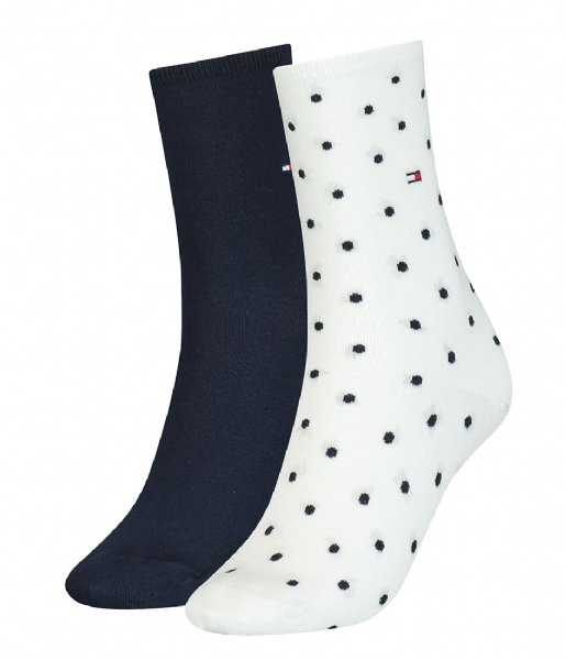 Tommy Hilfiger  Sock Dot 2-Pack Off White (2)