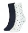 Tommy Hilfiger  Sock Dot 2-Pack Off White (2)