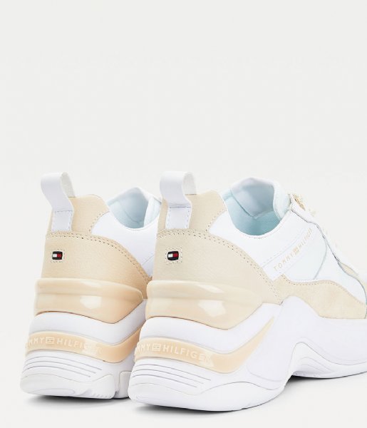 Tommy Hilfiger  Fashion Wedge Sneaker White (YBR)