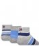 Tommy Hilfiger  Baby Sock 3P Newborn Stripe Giftbox Blue combo (003)