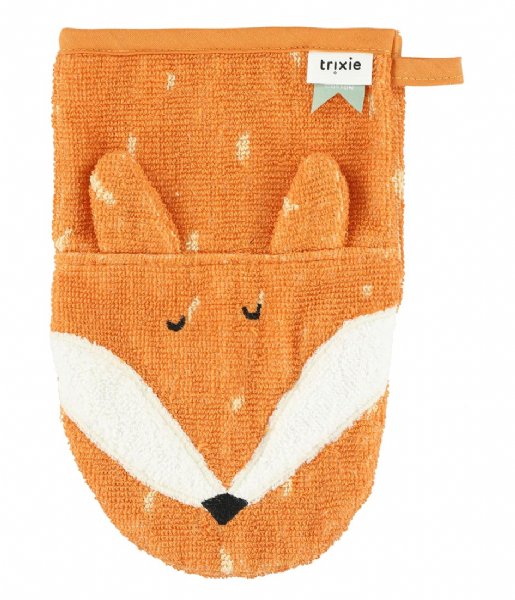 Trixie  Washcloth - Mr. Fox Orange