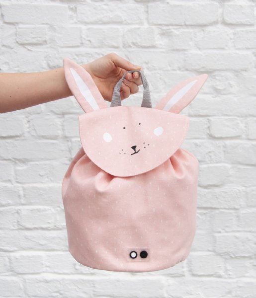 Trixie  Backpack mini Mrs. Rabbit Roze