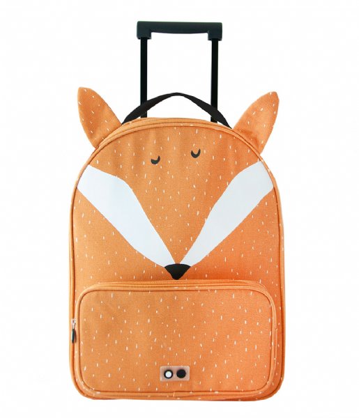 Trixie Håndbagage kufferter Travel Trolley Mr. Fox Oranje