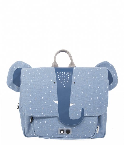 Trixie  Backpack Mrs. Elephant Blauw