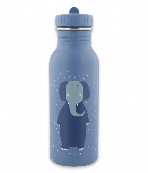 Trixie  Bottle 500ml - Mrs. Elephant Blauw