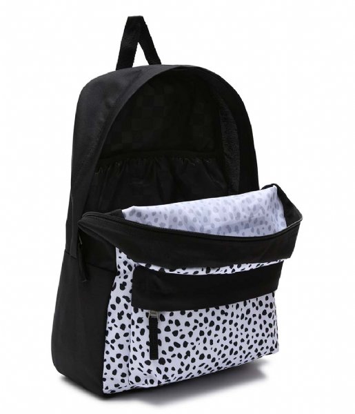 Vans  Gr Girls Realm Backpack Dalmatian Black White