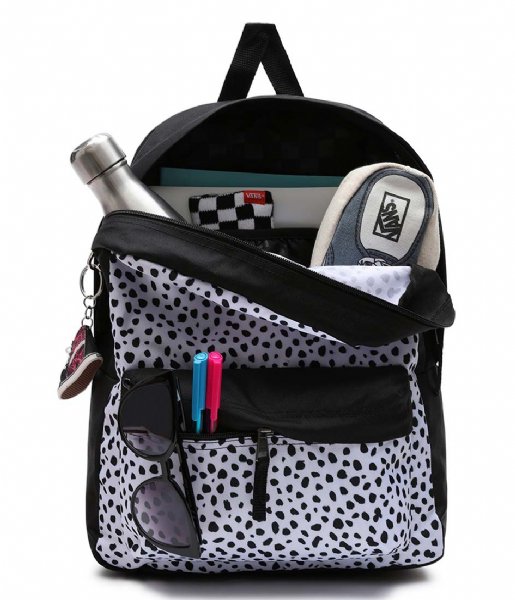 Vans  Gr Girls Realm Backpack Dalmatian Black White