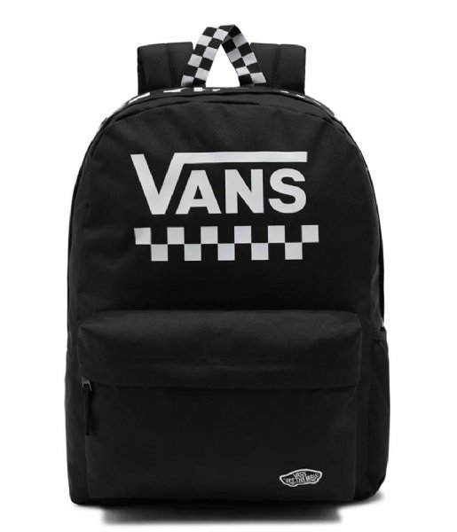 Vans  Street Sport Realm Backpack Black White Checkerboard