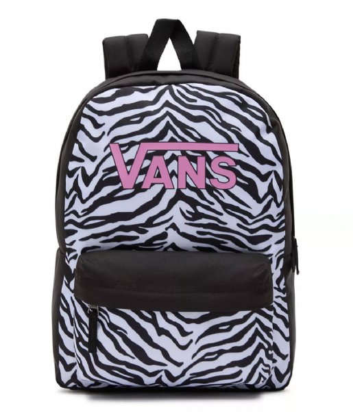 Vans  Gr Girls Realm Backpack White-Black (YB2)