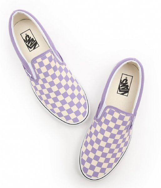Vans  Ua Classic Slip-On Checkerboard Chalk Violet True White