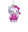 Vondels  Ornament glass Hello Kitty magic wand H9cm box Pink