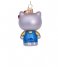 Vondels  Ornament glass Hello Kitty pantsuit H9cm box Blue