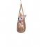 Vondels  Ornament glass dog in bag H10cm Gold