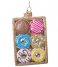 Vondels  Ornament Glass Multi Color I Love Donuts Box 12cm Multi Color