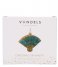 Vondels  Ornament Glass Van Gogh Blossom Fan 10 cm Blue almond