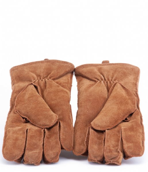 Warmbat  Gloves Men Suede Cognac (GLO401025 )