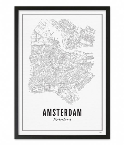 Wijck  Amsterdam City Black White