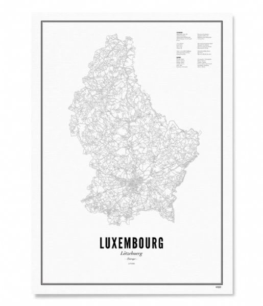 Wijck  Luxembourg Luxembourg Prints Black White