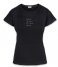Zusss  Basic T-Shirt Met Ronde Hals Off Black (0)